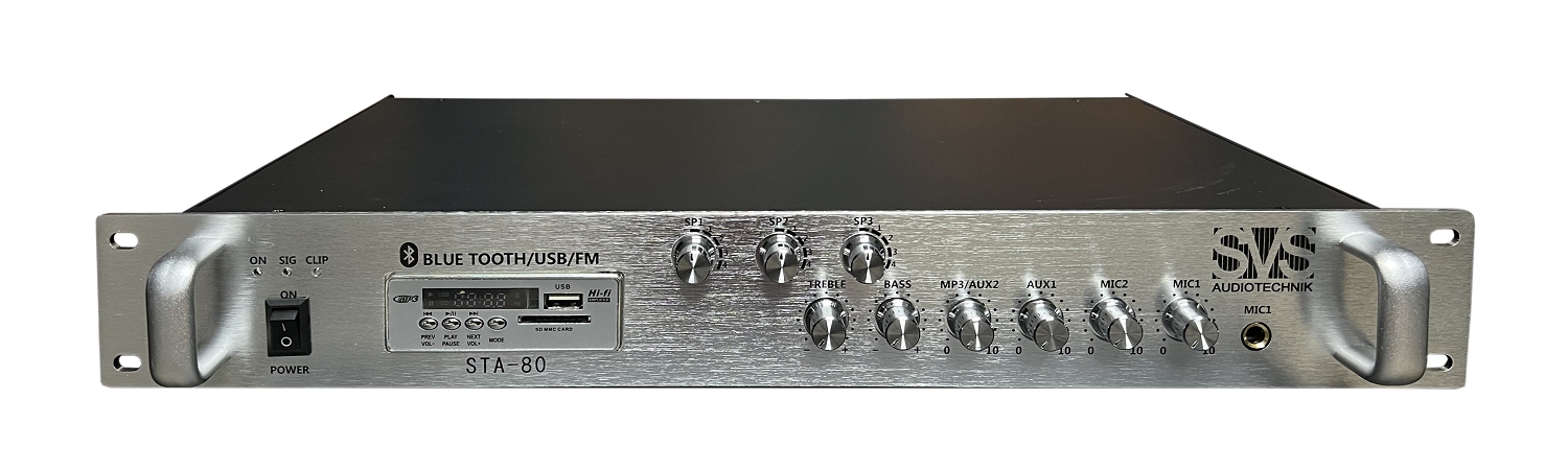 SVS Audiotechnik STA-80 Микшер-усилитель для систем Public Address в Алапаевске