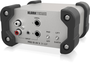 Klark Teknik DI 22P пассивный стерео директ-бокс в Алапаевске