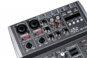 SVS Audiotechnik mixers AM-4 DSP Аналоговый микшерный пульт, 4-канала в Алапаевске